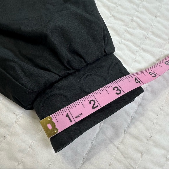 London Fog Black Vintage Trench Coat Removable Liner - Picture 7 of 14